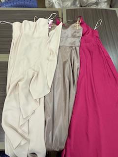 donate bridesmaid dresses nyc Burnt Orange Sexy Chic Silky Mismatched Soft Satin Mermaid Long Brides